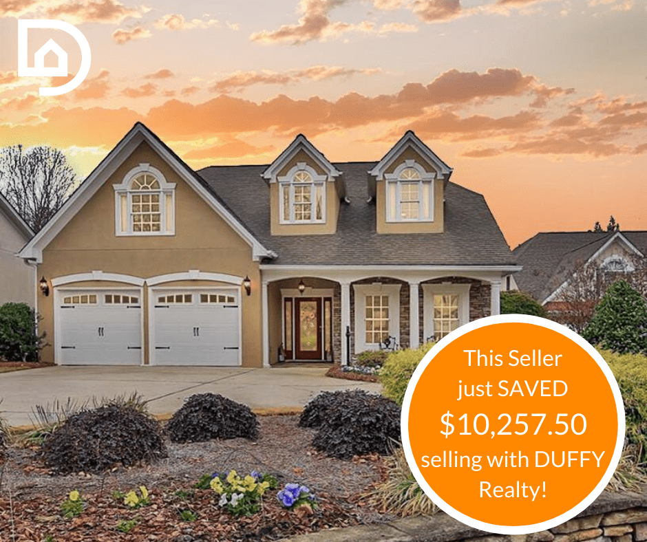This Seller Just Saved $10,257.50 selling with DUFFY Realty