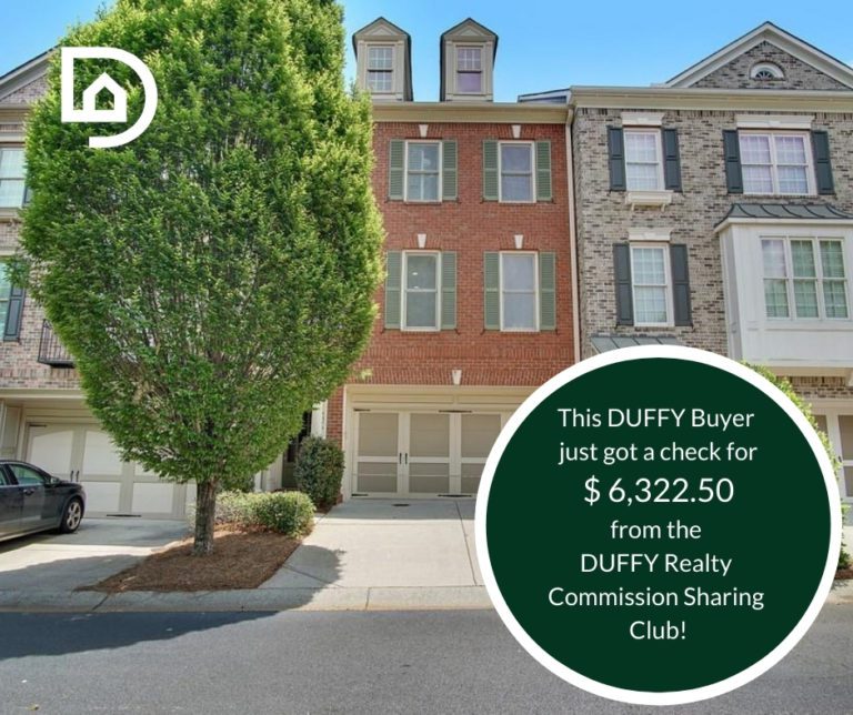 DUFFY Buyer Client Incentive check for $6,322.50