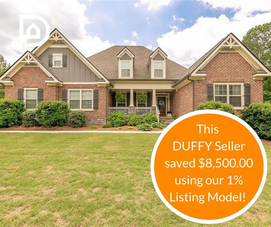 DUFFY Seller saves $8500 in Listing Commission