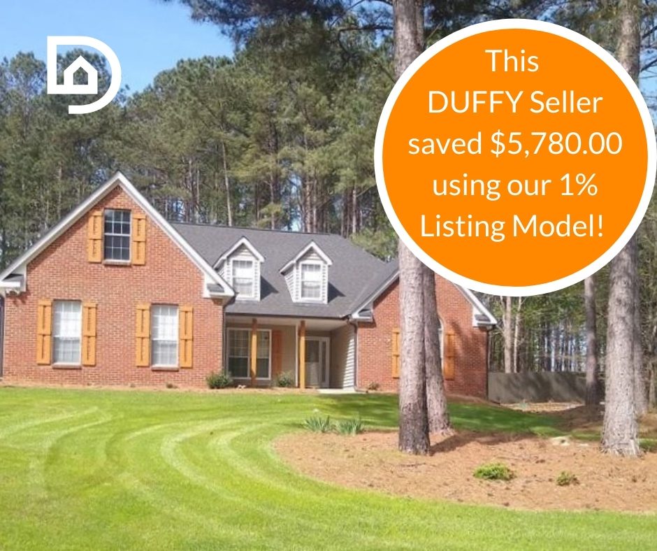 DUFFY Seller saves $5780.00 in Listing Commissions