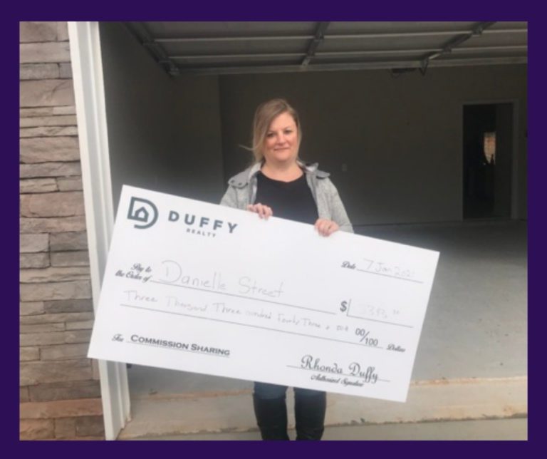 DUFFY Buyer Danielle gets Commission Sharing of $3300