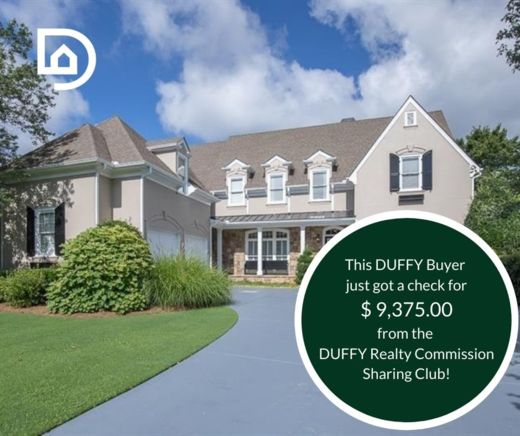 DUFFY Buyer gets Commission Sharing of $9375