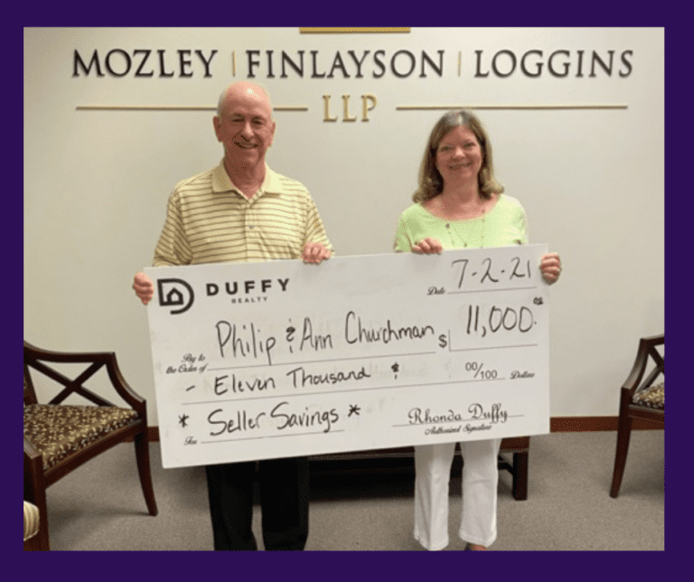 DUFFY is the best reviewed discount broker in metro Atlanta saving the Churchman family over $11,000.00