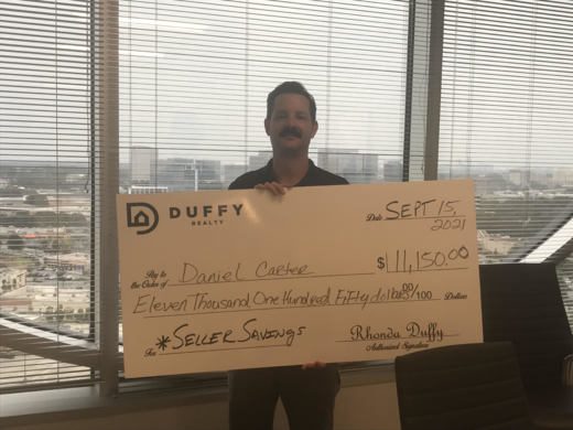 DUFFY Realty saved Daniel $11,150 in Listing Commission