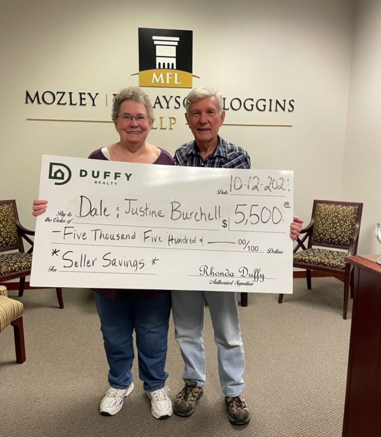 DUFFY Realty saved Dale & Justine $5,500 in Listing Commission