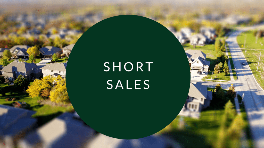 Short sale real estate agent