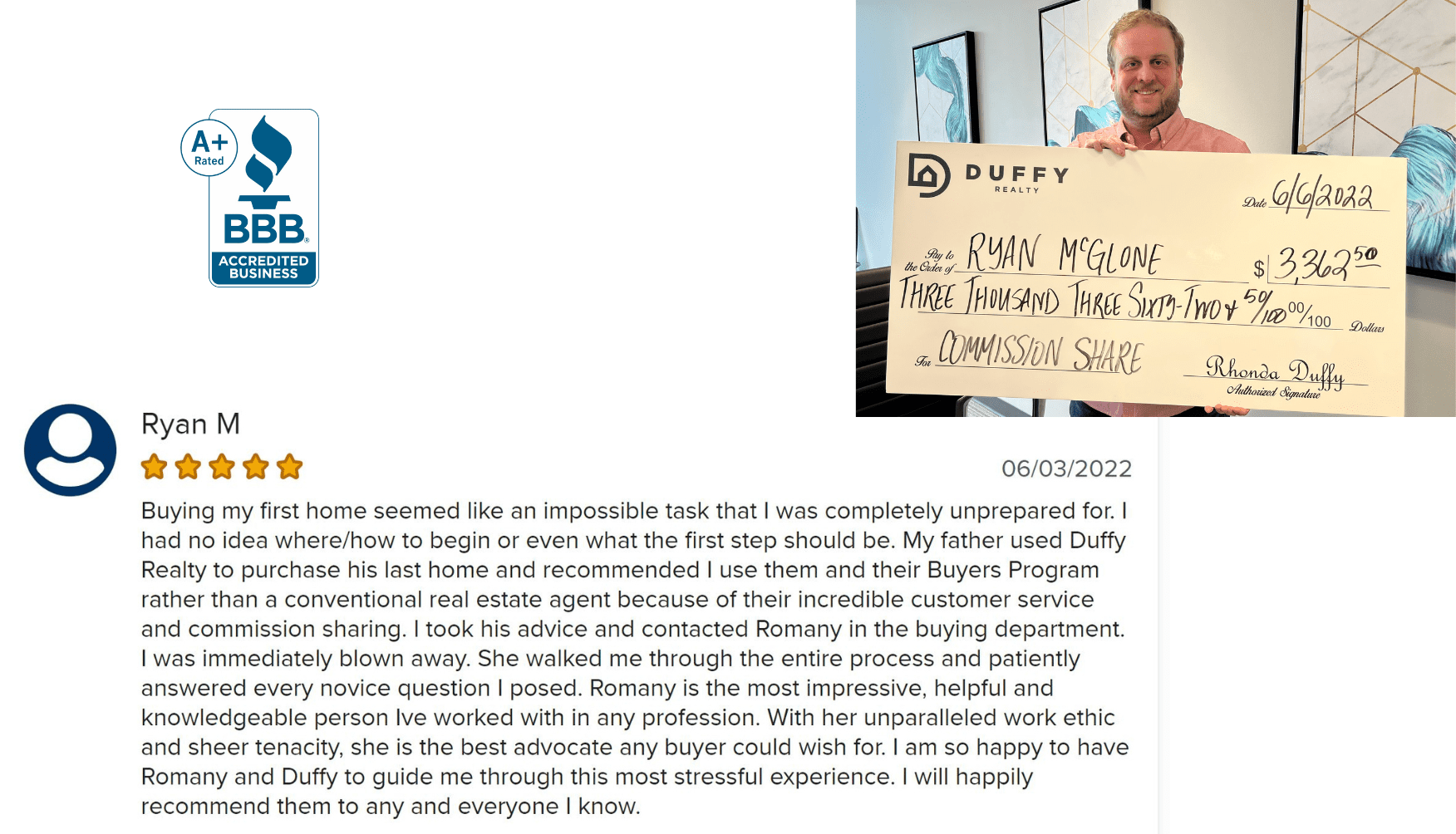 Buyer McGlone buys in Decatur and receives $3,362.50