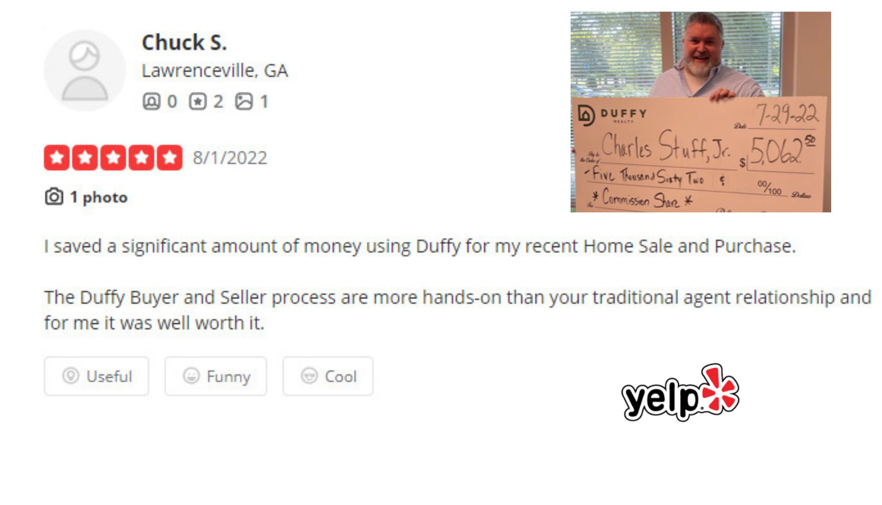 Buyer makes over $5,000 using DUFFY