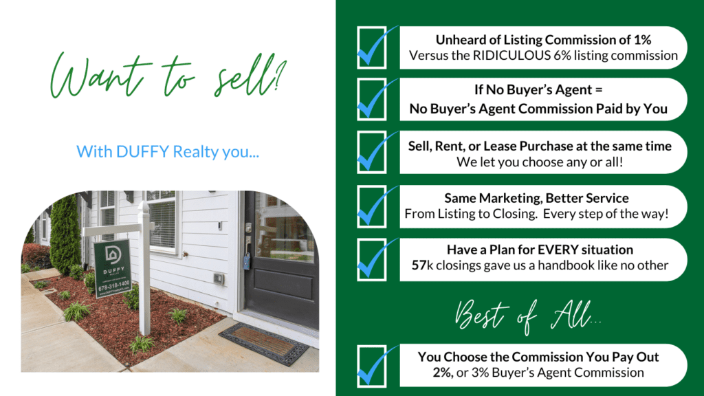 1% commission atlanta