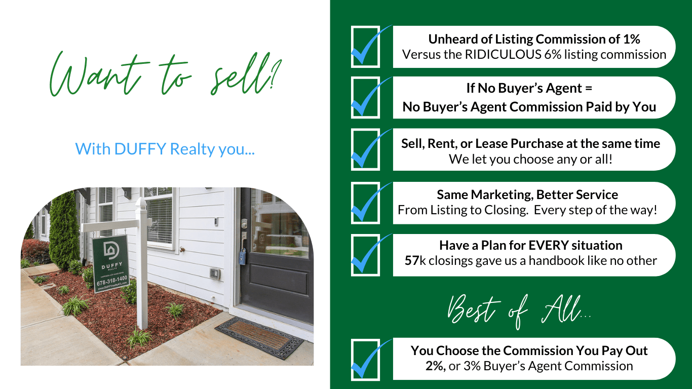 1% commission atlanta