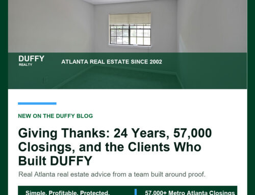 Giving Thanks: 24 Years, 57,000 Closings, and the Clients Who Built DUFFY