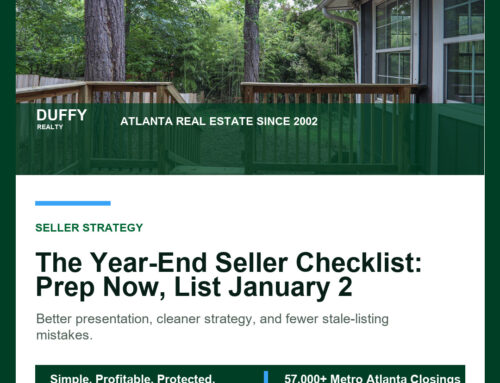 The Year-End Seller Checklist: Prep Now, List January 2